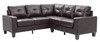 Newbury - Sectional - Dark Brown