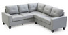 Newbury - Sectional - Gray