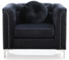 Elegant Contemporary Chair - Black