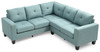 Newbury - Sectional - Teal