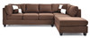 Malone - Sectional - Chocolate