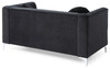 Delray - Loveseat - Black