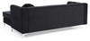 Delray - Sofa Chaise - Black