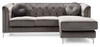 Pompano - Sofa Chaise - Dark Gray