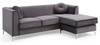 Delray - Sofa Chaise - Gray
