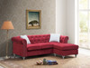 Raisa - Sofa Chaise - Burgundy