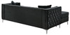 Paige - Sofa Chaise - Black