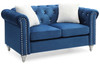 Chic Loveseat - Navy Blue