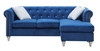 Raisa - Sofa Chaise - Blue