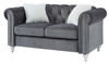 Modern Loveseat For Cozy Interiors - Gray
