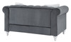 Modern Loveseat For Cozy Interiors - Gray