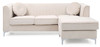 Delray - Sofa Chaise - Ivory