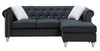 Raisa - Sofa Chaise - Black