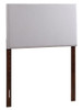 Nova - Twin Headboard - Light Gray