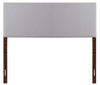 Nova - Full Headboard - Light Gray
