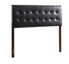 Super Nova - Queen Bed Upholstered Headboard - Black