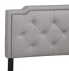 Deb - Twin Bed - Light Gray