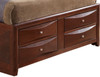 Marilla - Queen Storage Bed - Cherry