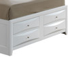 Marilla - Queen Storage Bed - White