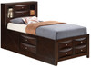 Marilla - Twin Storage Bed - Cappuccino