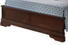 Queen Bed Elegant Traditional - Cappuccino