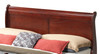 Queen Bed Frame Elegant - Cherry