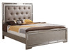 Alana - Full Bed - Silver Champagne