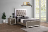 Alana - Queen Bed - Silver Champagne