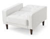 Andrews - Chair Bed - White