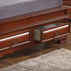 Full Storage Bed - Oak