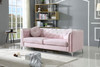 Elegant Contemporary Sofa - Pink