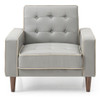 Andrews - Chair Bed - Gray