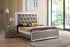 Alana - King Bed - Silver Champagne