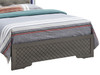 Full Elegant Bed - Metalic Black