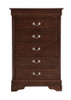 Louis Phillipe - Traditional Style Chest - Cappuccino