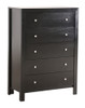 Modern Elegant Transitional Storage Chest - Black