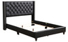 Full Upholstered Bed - Black