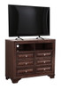 TV Media Chest - Cappuccino