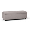 Hamilton - Storage Ottoman - Cloud Gray