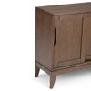 Harper - Low Storage Cabinet - Walnut Brown