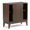 Harper - Low Storage Cabinet - Walnut Brown
