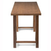 Sawhorse - Desk - Medium Saddle Brown