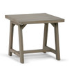 Sawhorse - End Table - Distressed Gray