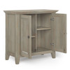 Amherst - Low Storage Cabinet - Distressed Gray