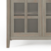 Acadian - Medium Storage Cabinet - Distressed Gray
