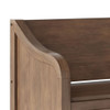 Connaught - Entryway Storage Bench - Rustic Natural Aged Brown
