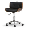 Dax - Bentwood Office Chair - Black / Natural