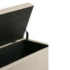 Avalon - Storage Ottoman Bench - Satin Cream