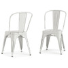 Fletcher - Dining Side Chair (Set of 2) - Distressed White