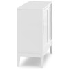 Harper - Low Storage Cabinet - White